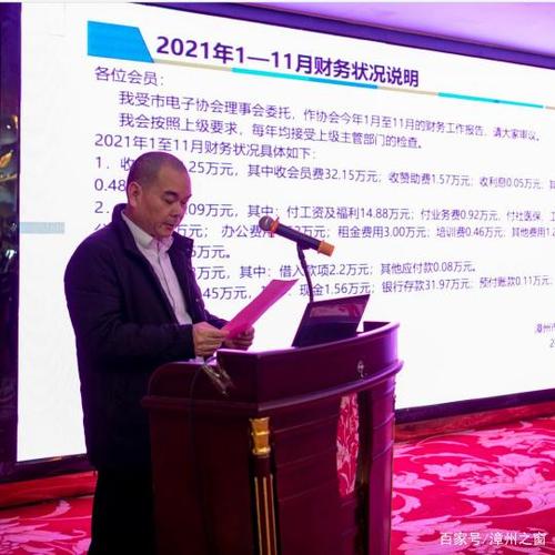 2021年12月25日下午,漳州市电子协会八届三次理事