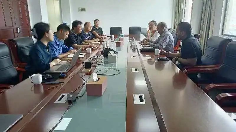 广东华锦达接待来自印度橡胶行业与韩国涂料行业的海外客户