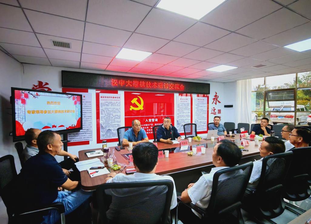 汉中大樱桃产业的可持续发展之路:技术交流与策略研讨